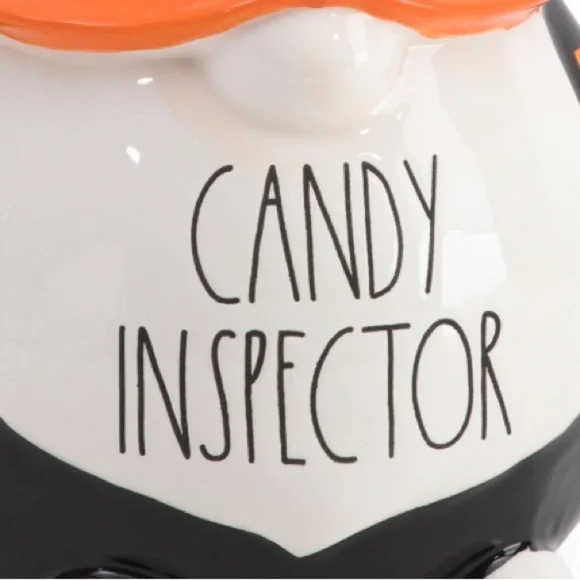 RAE Dunn “Candy Inspector” Gnome Holiday Decor - Picture 2 of 8